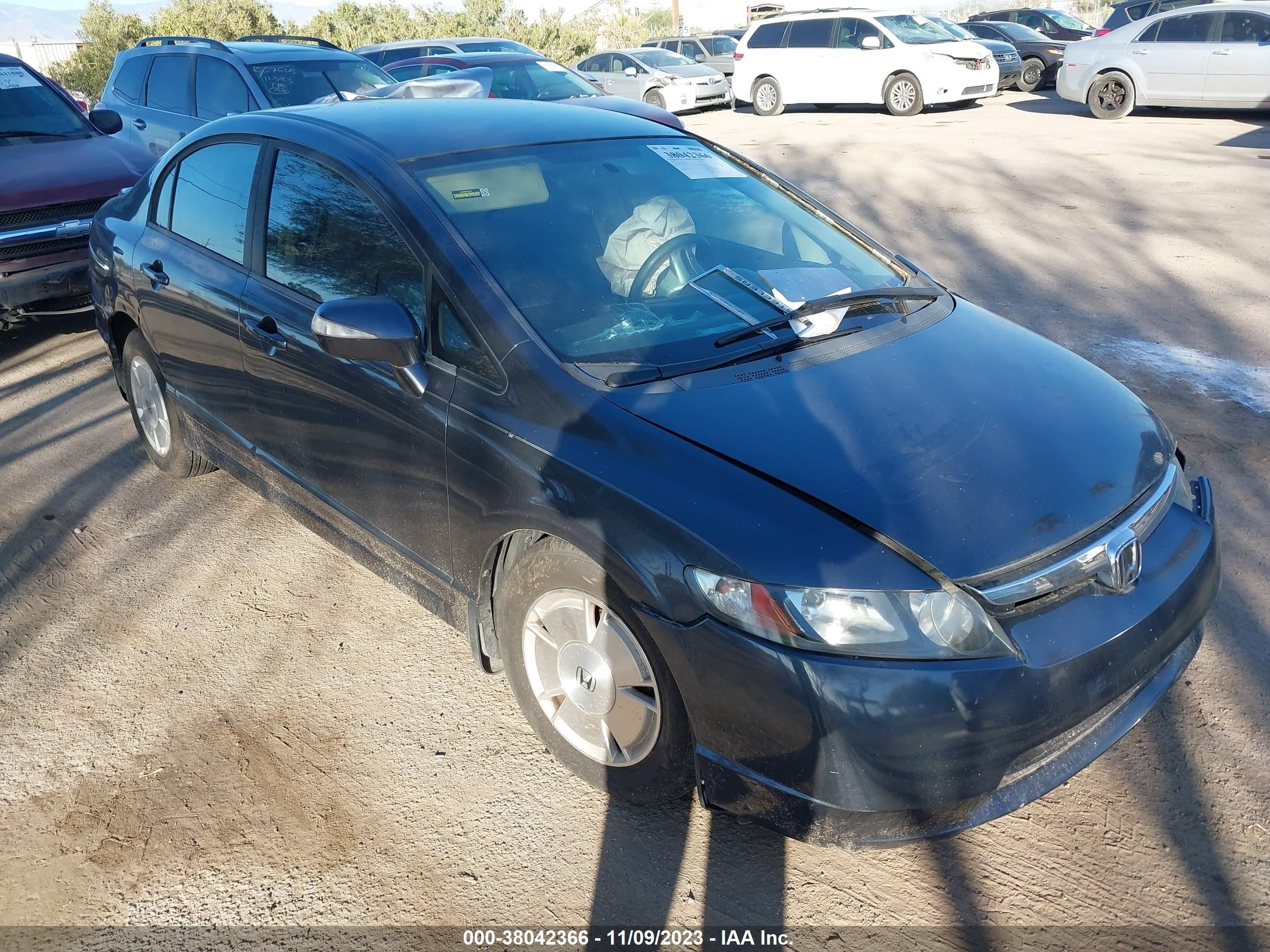 HONDA CIVIC 2007 jhmfa36207s026032