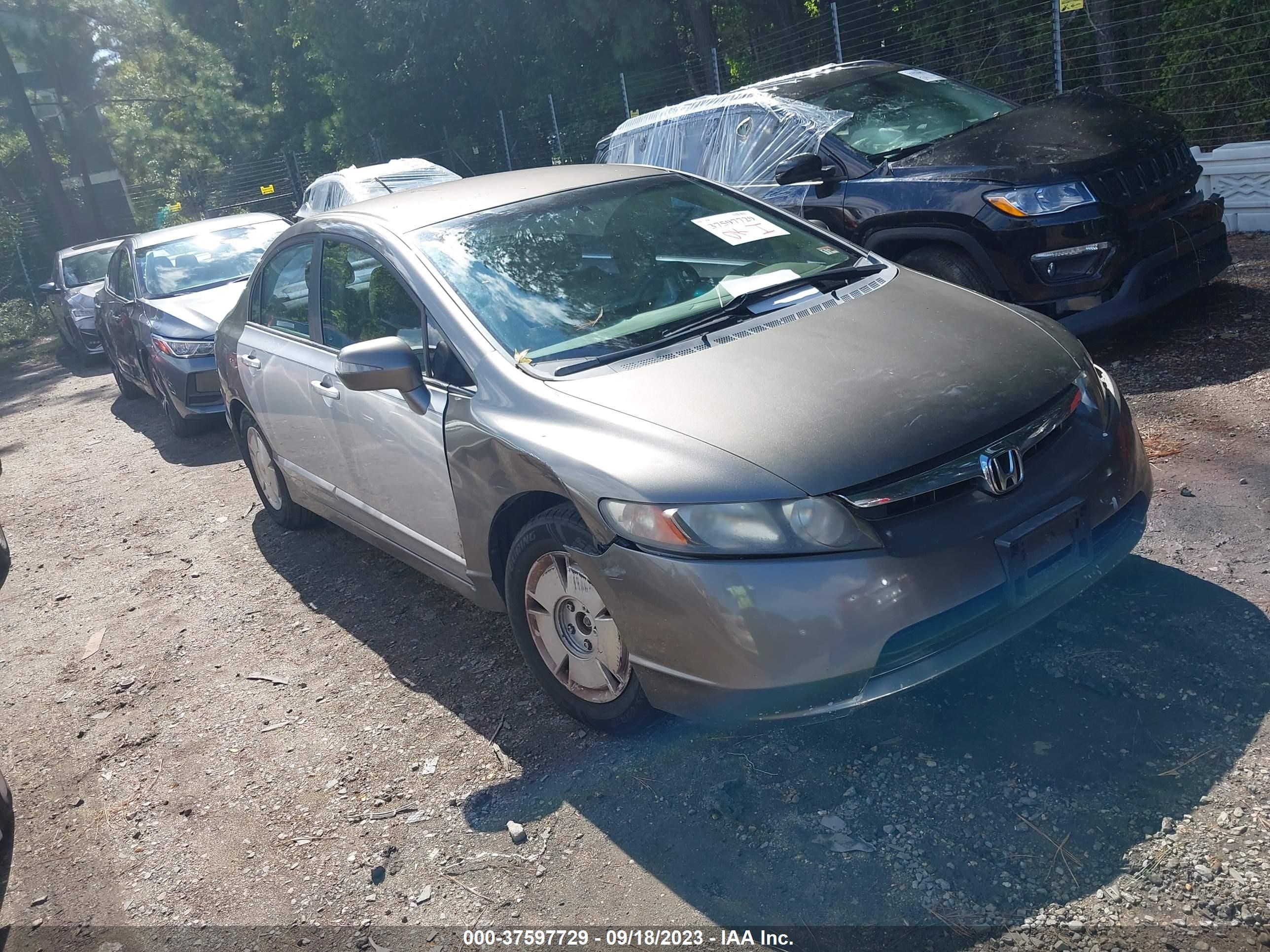 HONDA CIVIC 2007 jhmfa36217s001771