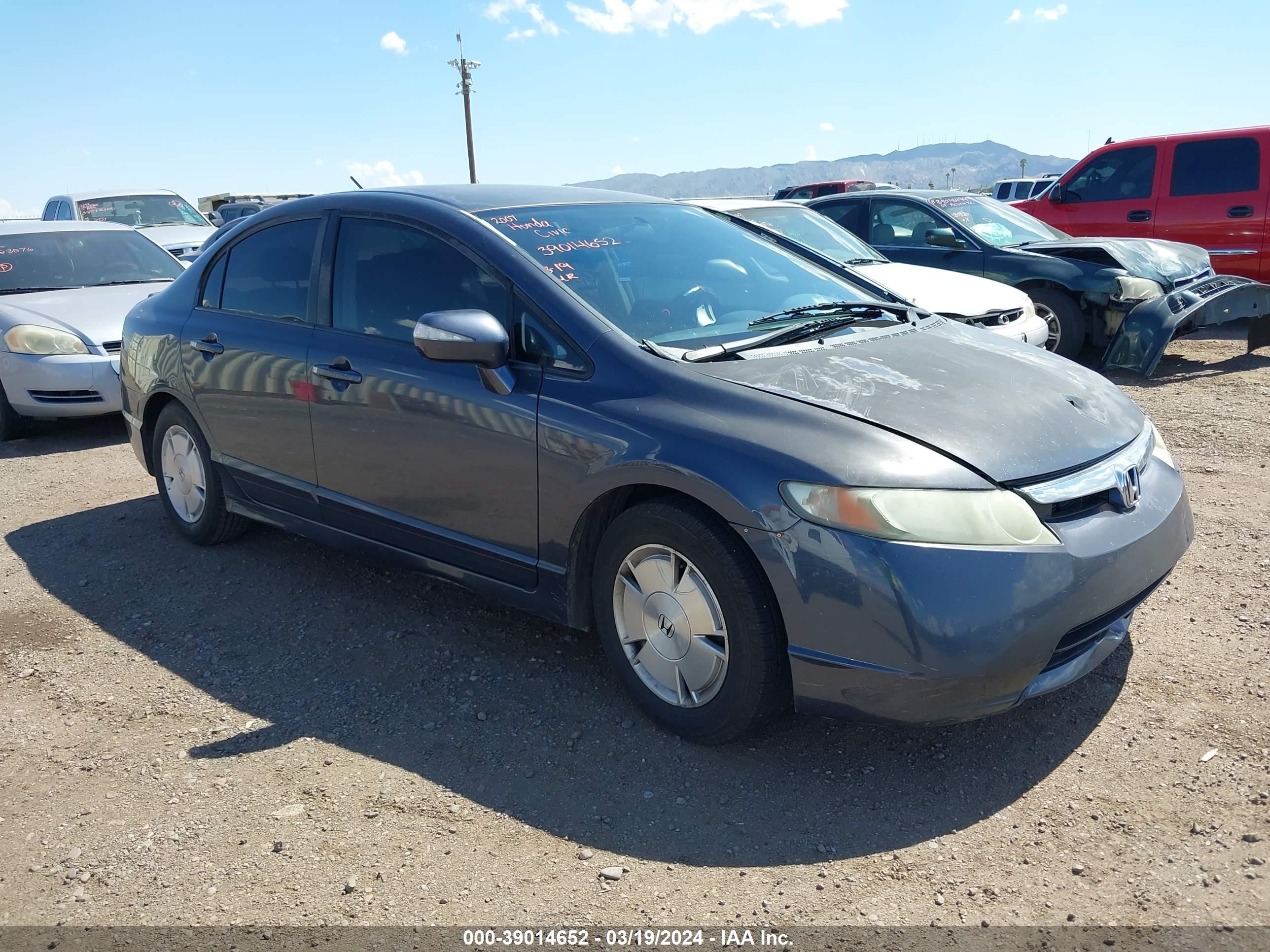 HONDA CIVIC 2007 jhmfa36217s015931