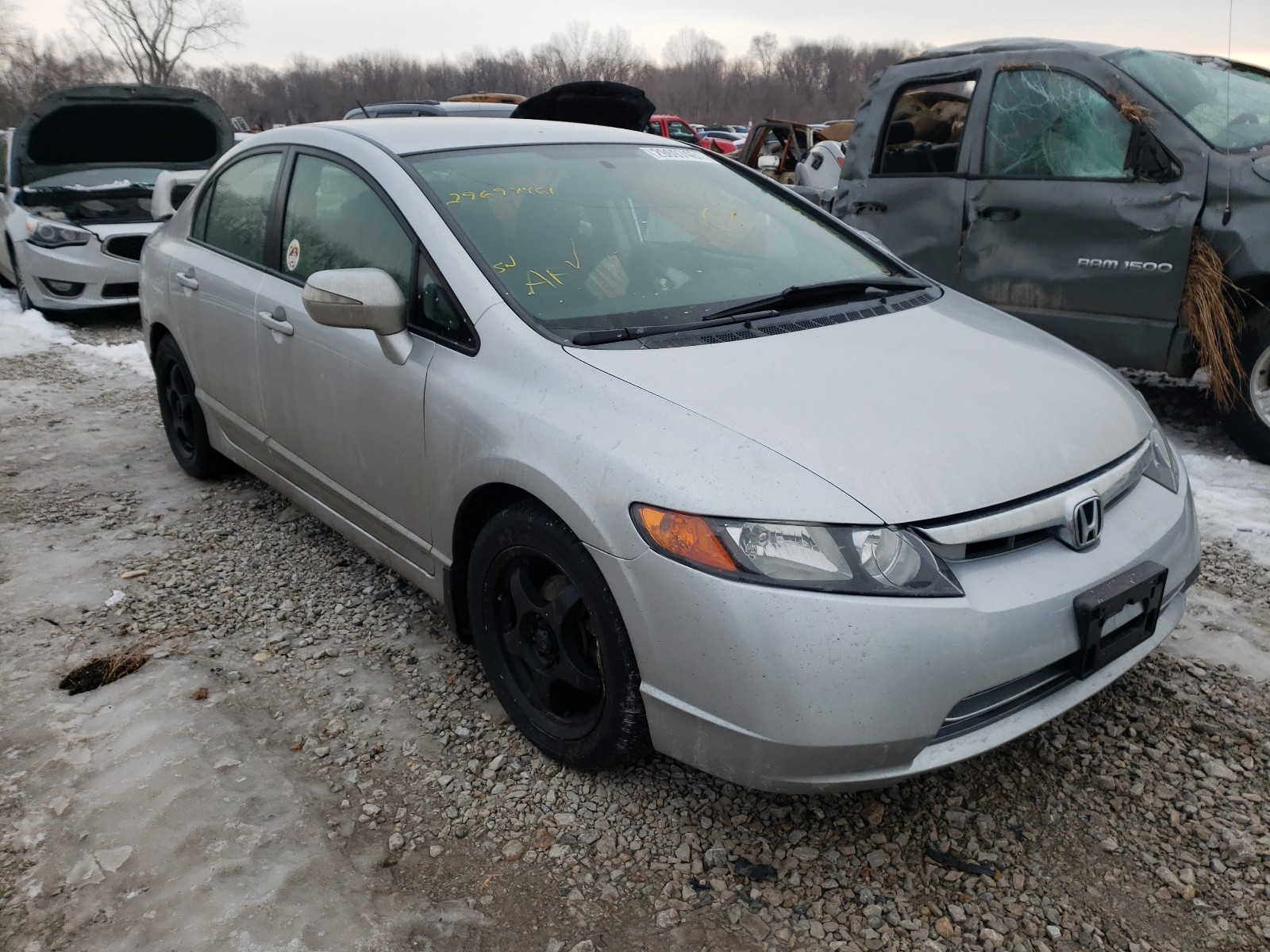 HONDA CIVIC HYBR 2007 jhmfa36217s031529