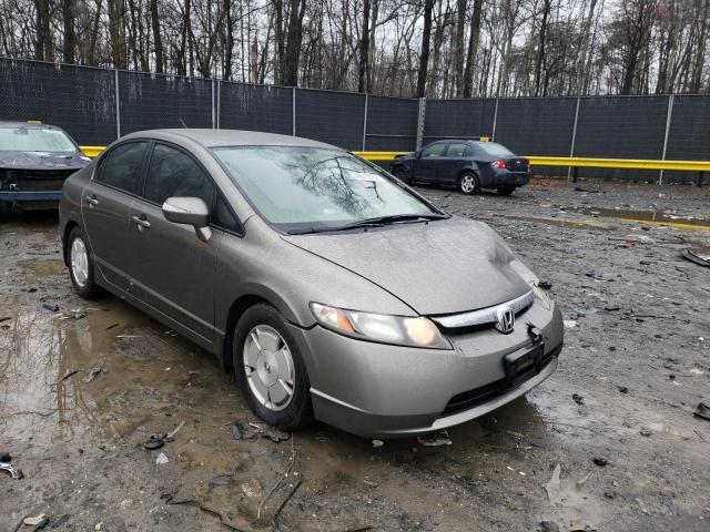 HONDA CIVIC HYBR 2008 jhmfa36218s021410