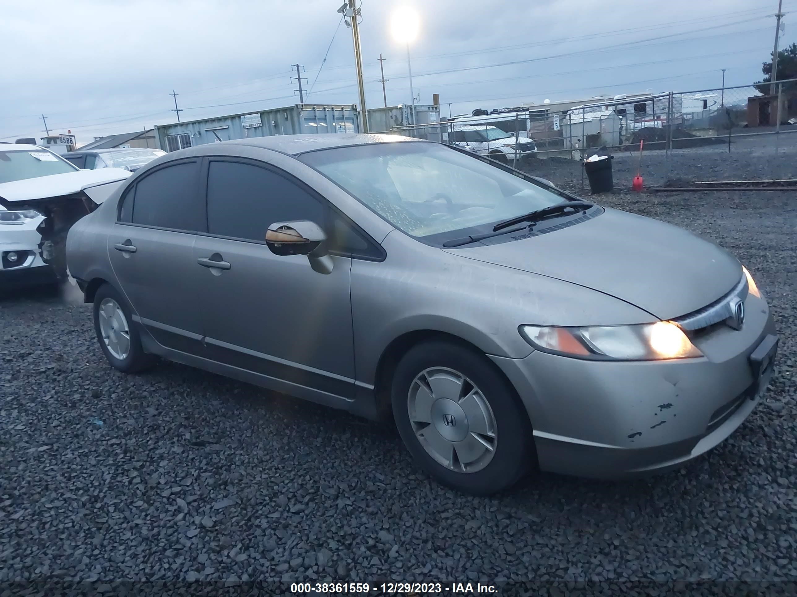 HONDA CIVIC 2007 jhmfa36227s000886