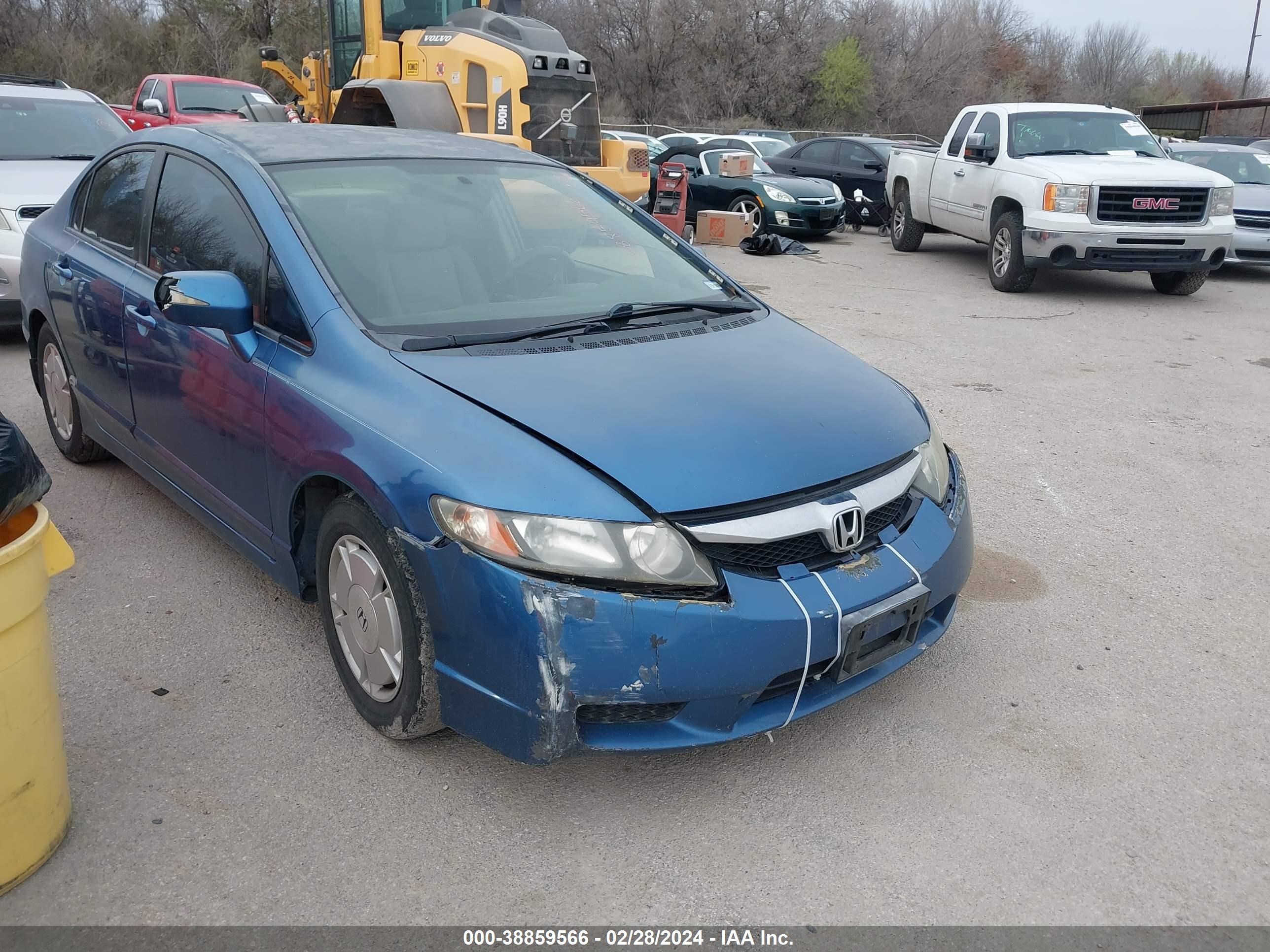 HONDA CIVIC 2009 jhmfa36239s007459