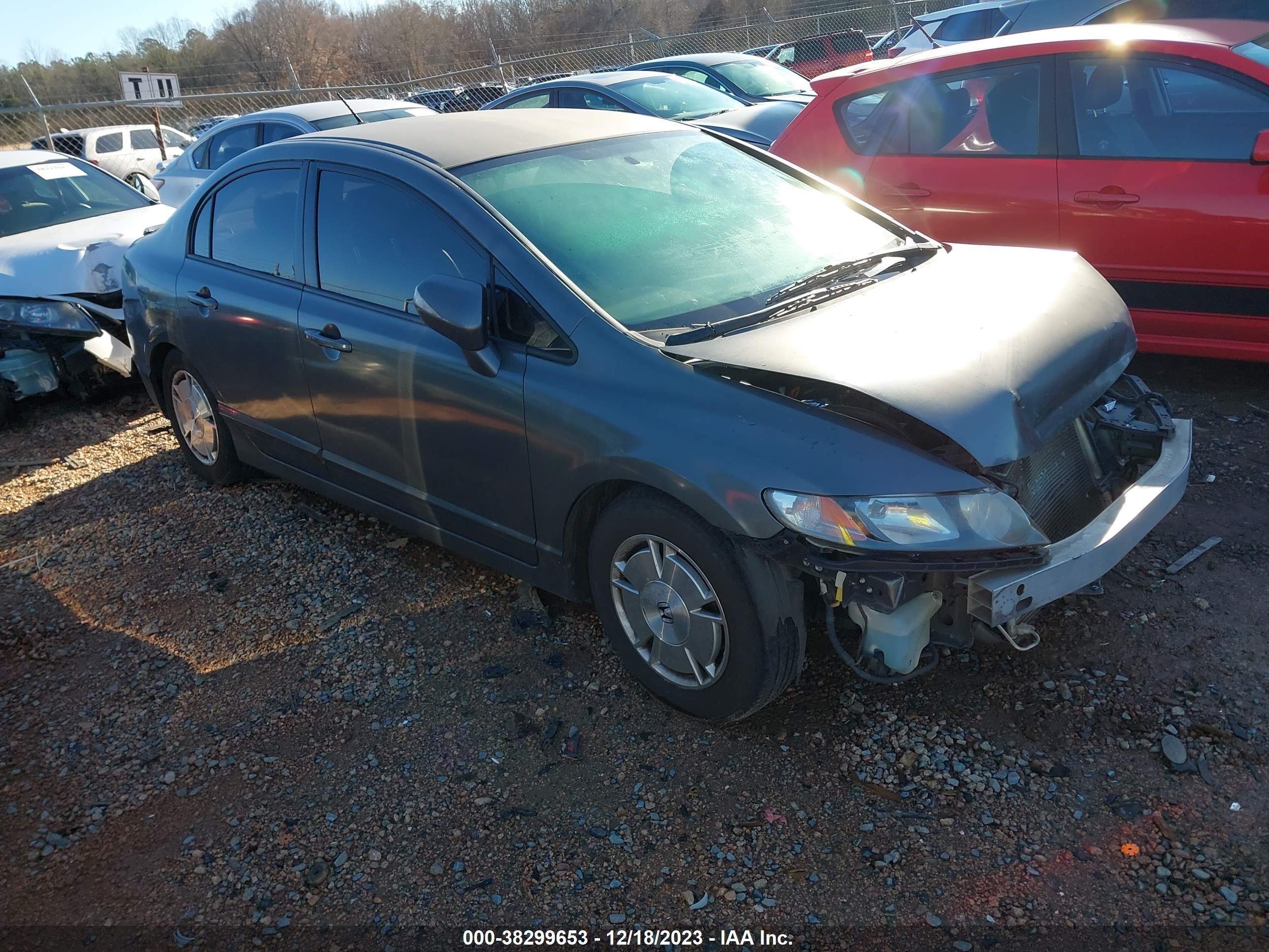 HONDA CIVIC 2009 jhmfa36239s018820