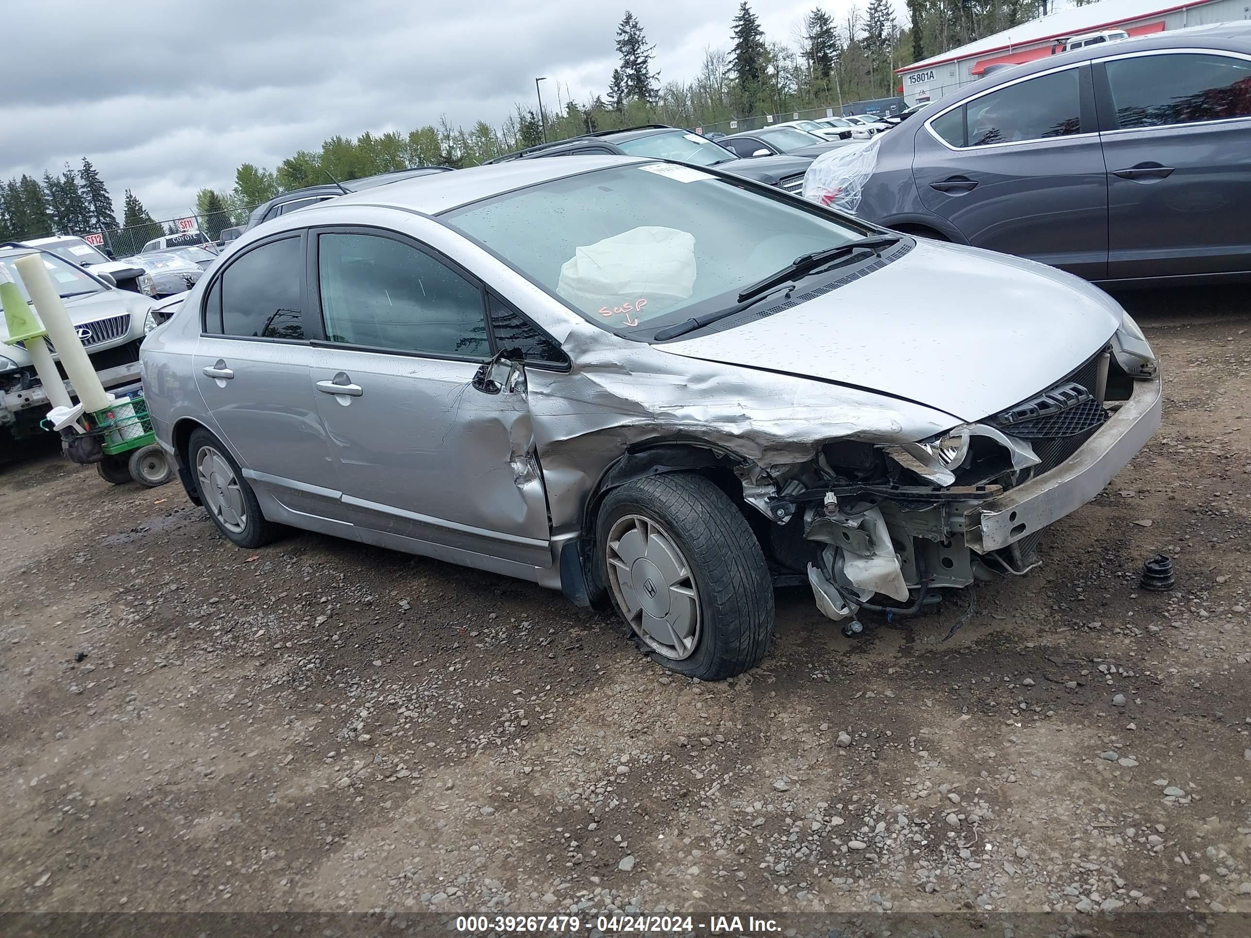 HONDA CIVIC 2009 jhmfa36249s008314