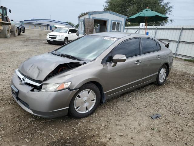 HONDA CIVIC 2007 jhmfa36257s012367