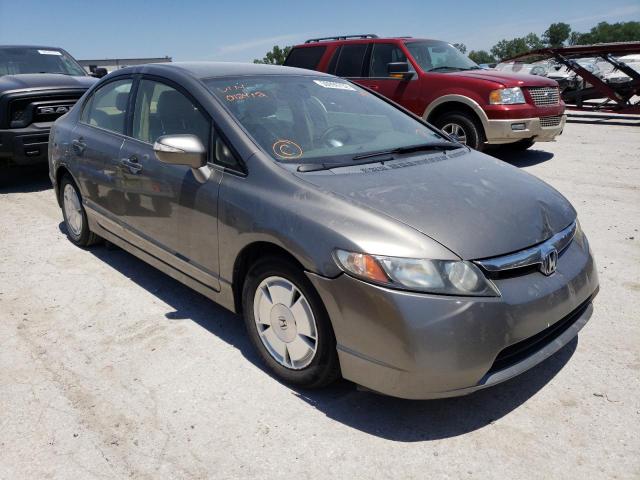 HONDA CIVIC HYBR 2007 jhmfa36267s012412