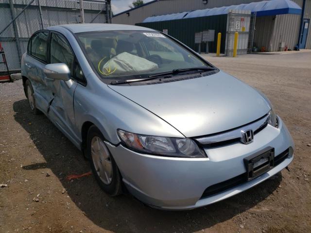 HONDA CIVIC HYBR 2008 jhmfa36278s006975