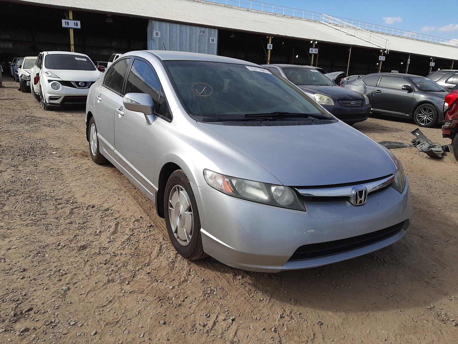 HONDA CIVIC HYBR 2008 jhmfa36278s015322