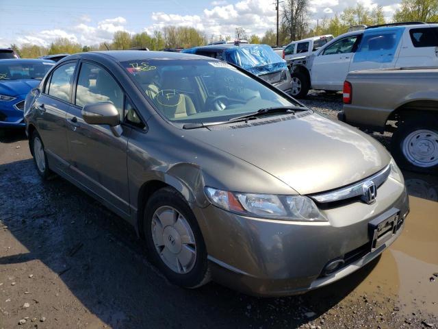 HONDA CIVIC HYBR 2007 jhmfa36287s031446