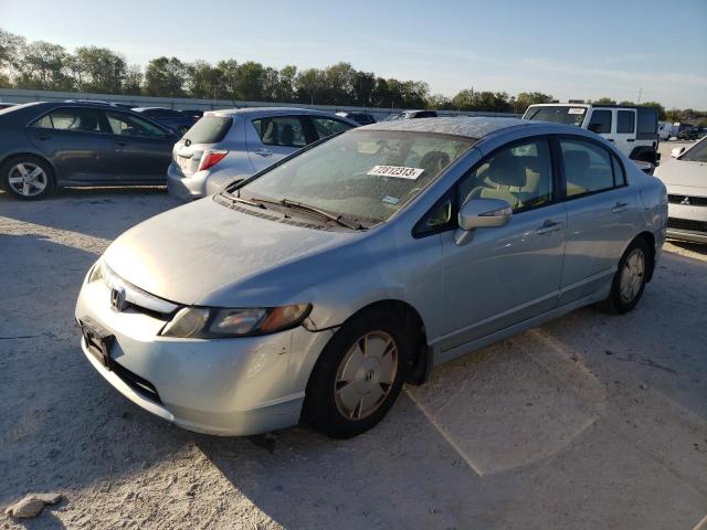 HONDA CIVIC HYBR 2006 jhmfa36296s008854