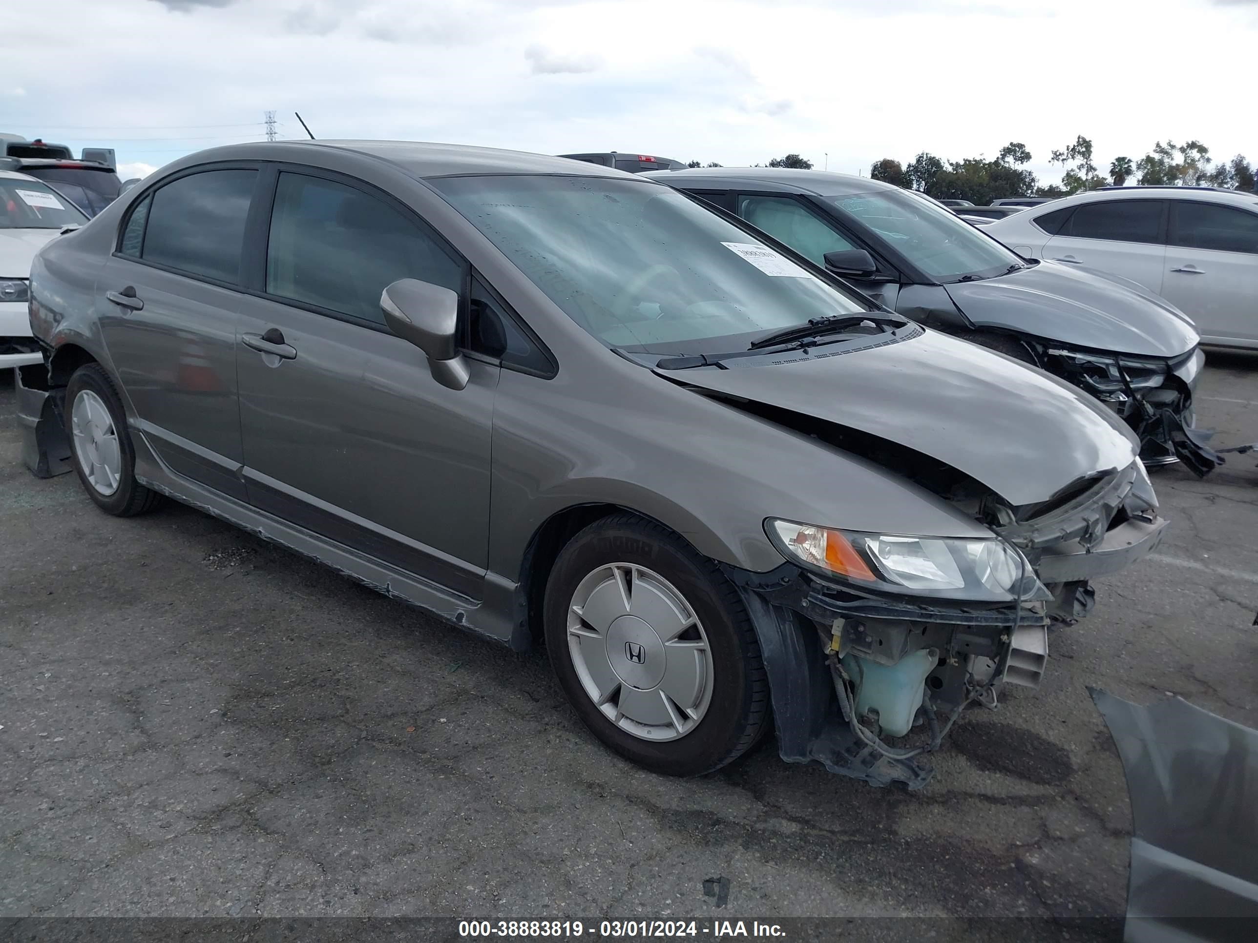 HONDA CIVIC 2007 jhmfa36297s001288