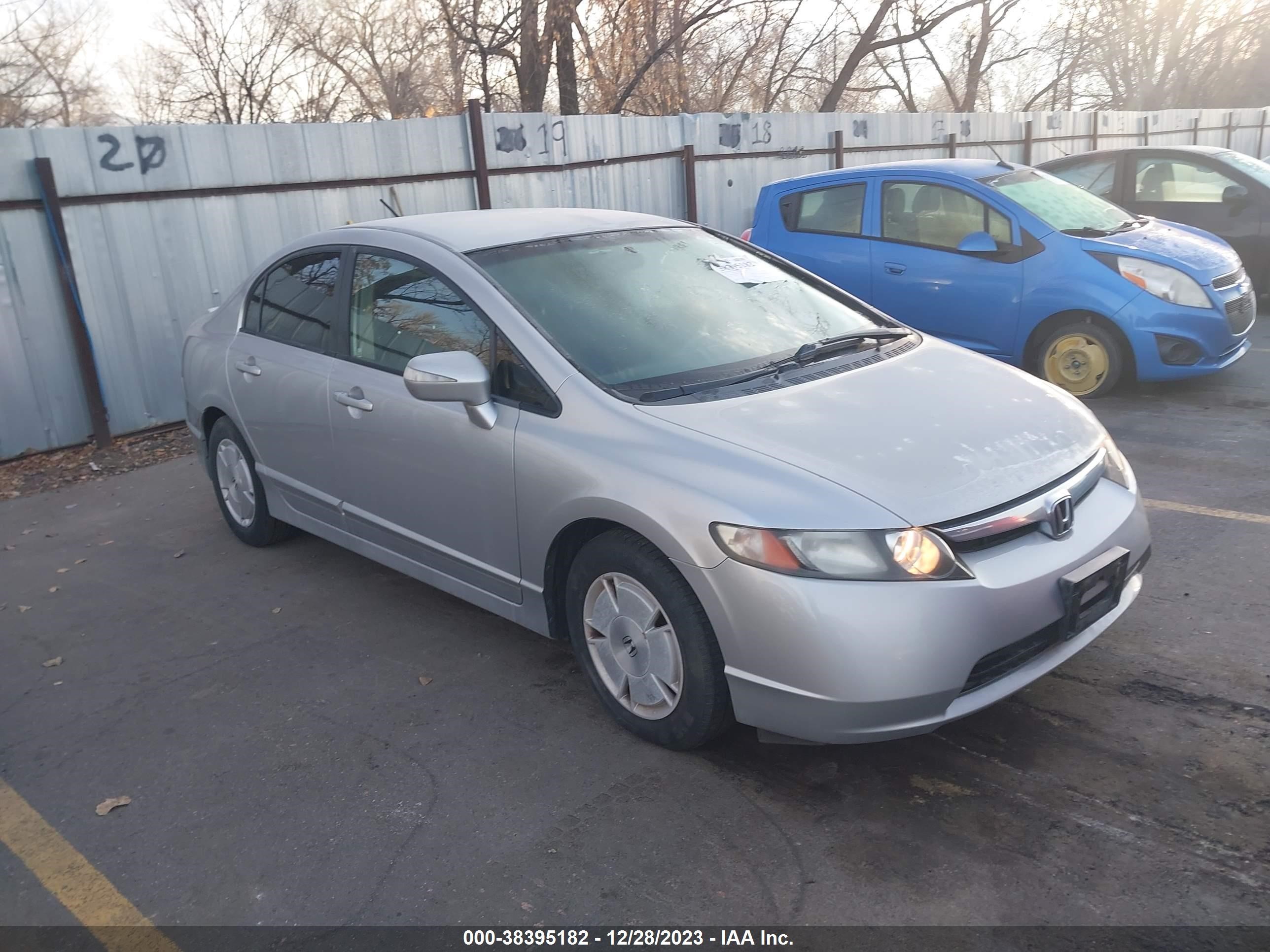 HONDA CIVIC 2007 jhmfa36297s008368