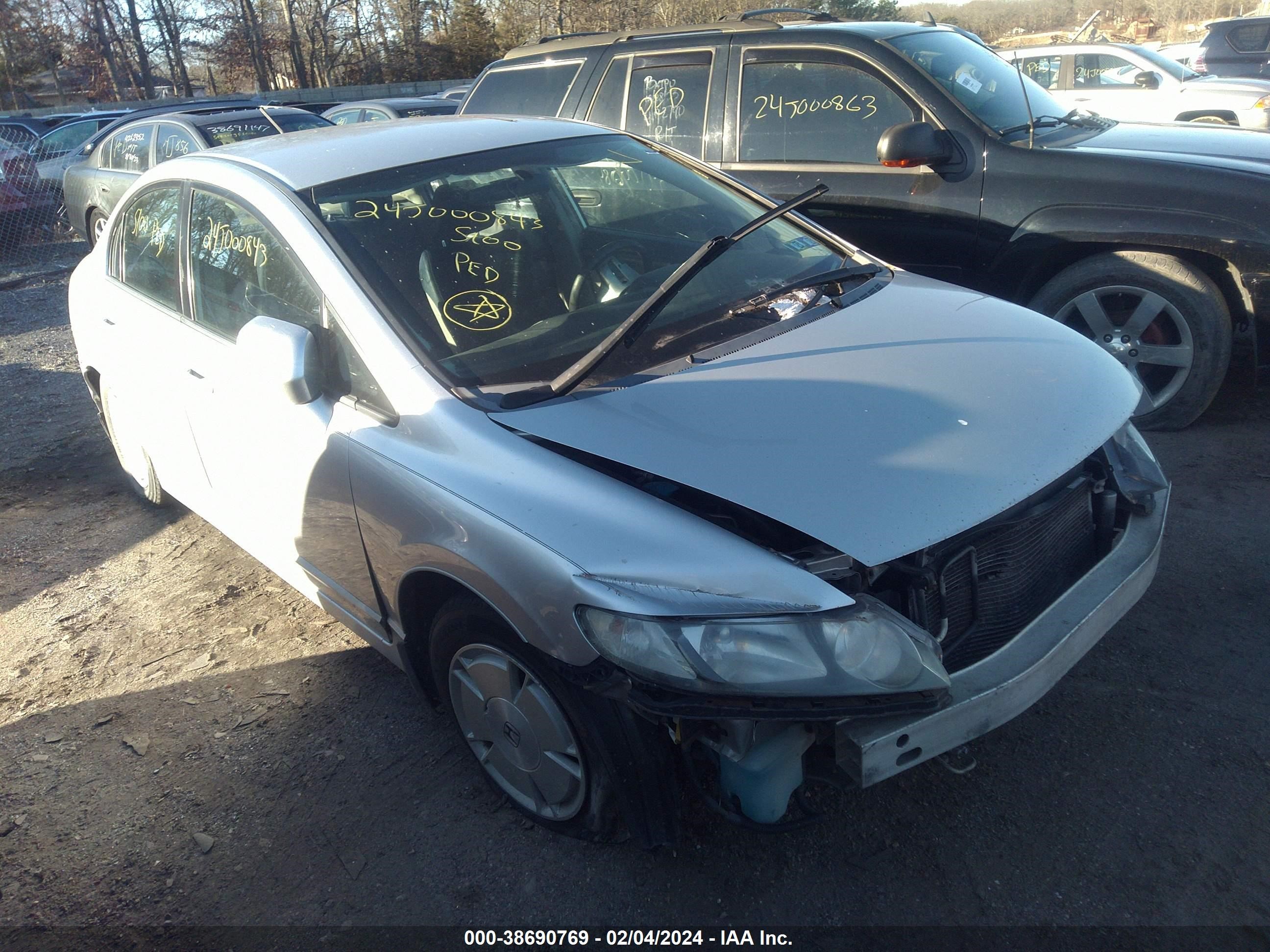 HONDA CIVIC 2007 jhmfa36297s011948