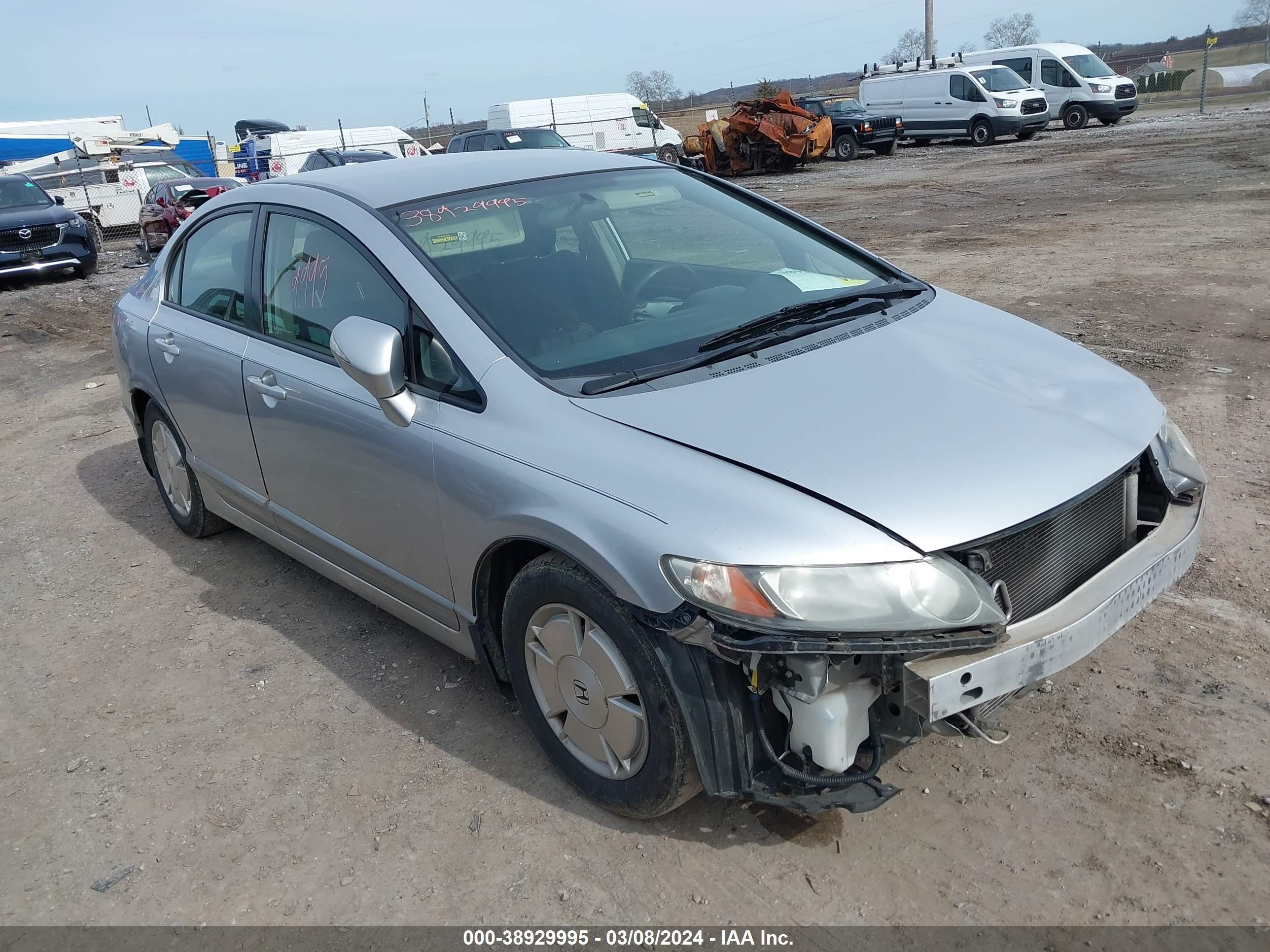 HONDA CIVIC 2008 jhmfa362x8s000409