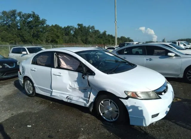 HONDA CIVIC HYBRID 2010 jhmfa3f20as002840