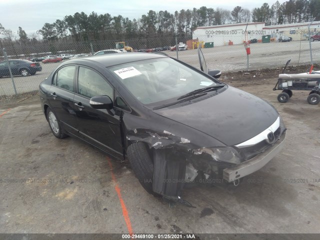 HONDA CIVIC HYBRID 2010 jhmfa3f20as007116