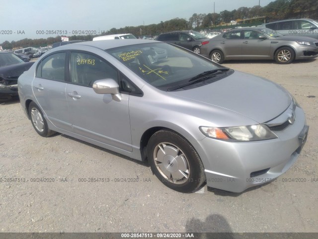 HONDA CIVIC HYBRID 2010 jhmfa3f21as006606