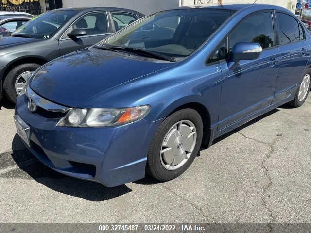 HONDA CIVIC HYBRID 2011 jhmfa3f21bs000306