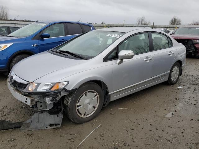 HONDA CIVIC HYBR 2011 jhmfa3f25bs000485