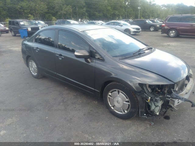 HONDA CIVIC HYBRID 2011 jhmfa3f25bs001166