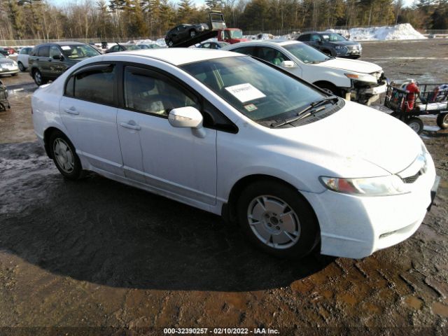 HONDA CIVIC HYBRID 2011 jhmfa3f25bs001300