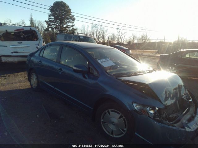 HONDA CIVIC HYBRID 2011 jhmfa3f26bs000463