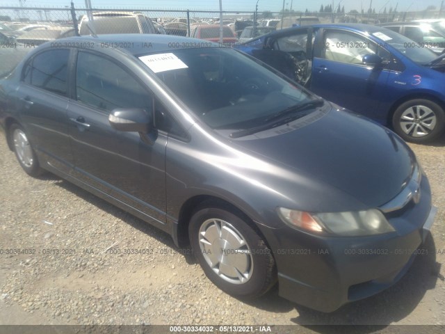 HONDA CIVIC HYBRID 2010 jhmfa3f2xas001453