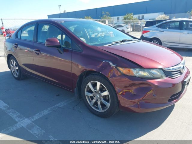 HONDA CIVIC 2012 jhmfb2f5xcs003093