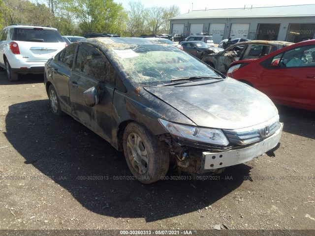 HONDA CIVIC HYBRID 2012 jhmfb4f21cs005140