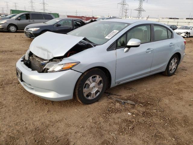 HONDA CIVIC HYBR 2012 jhmfb4f21cs011083