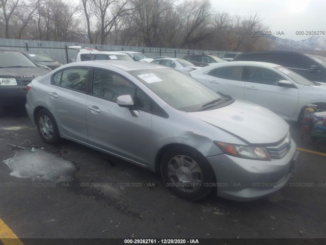 HONDA CIVIC HYBRID 2012 jhmfb4f22cs006040