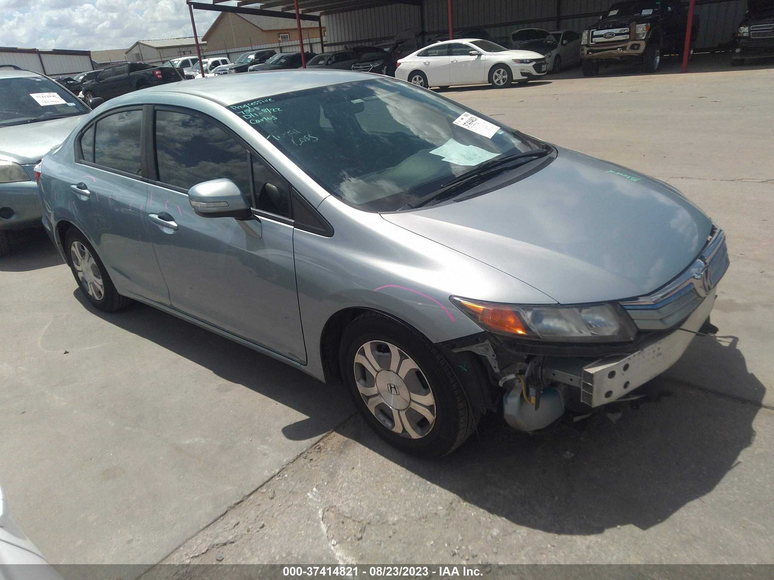 HONDA CIVIC 2012 jhmfb4f23cs005365