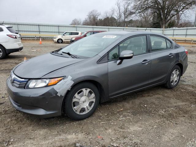 HONDA CIVIC HYBRID 2012 jhmfb4f24cs004242