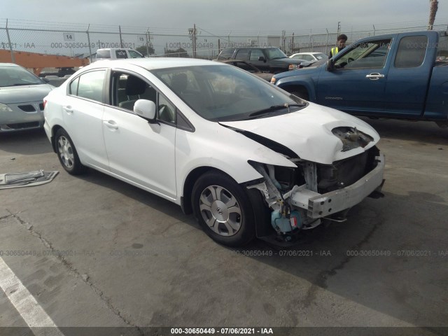 HONDA CIVIC HYBRID 2012 jhmfb4f26cs010673