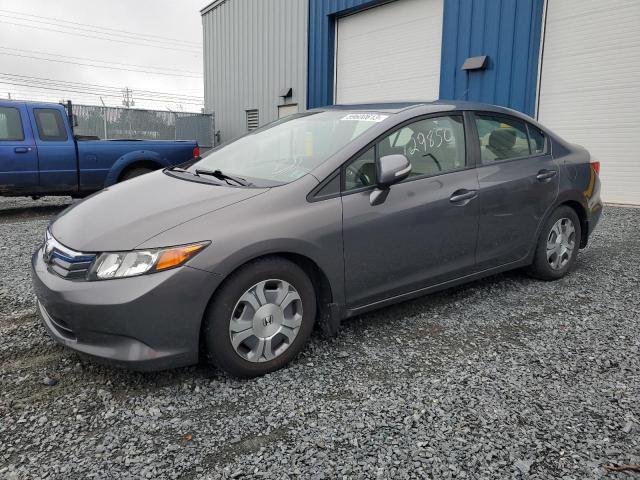 HONDA CIVIC HYBR 2012 jhmfb4f27cs800256