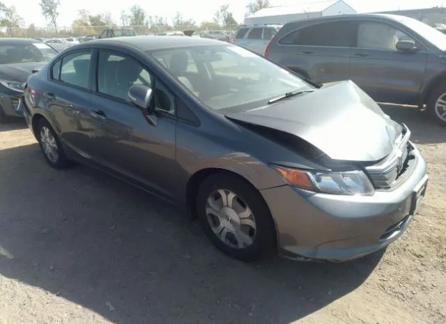 HONDA CIVIC HYBRID 2012 jhmfb4f28cs000517