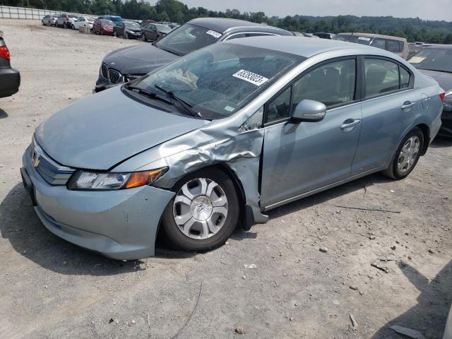 HONDA CIVIC HYBR 2012 jhmfb4f29cs003832