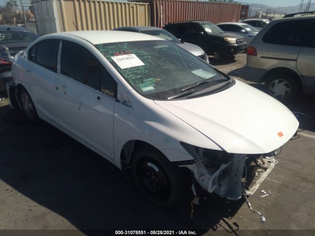 HONDA CIVIC HYBRID 2012 jhmfb4f29cs007895