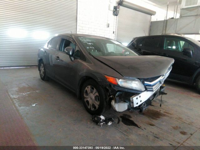 HONDA CIVIC HYBRID 2012 jhmfb4f2xcs004763