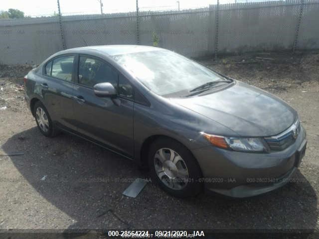 HONDA CIVIC HYBRID 2012 jhmfb4f33cs001387