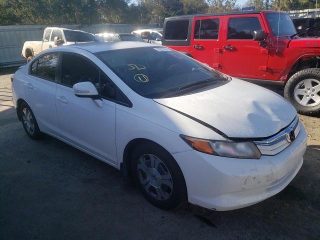 HONDA CIVIC HYBR 2012 jhmfb4f37cs008634