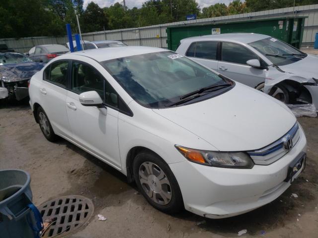 HONDA CIVIC HYBR 2012 jhmfb4f37cs011176