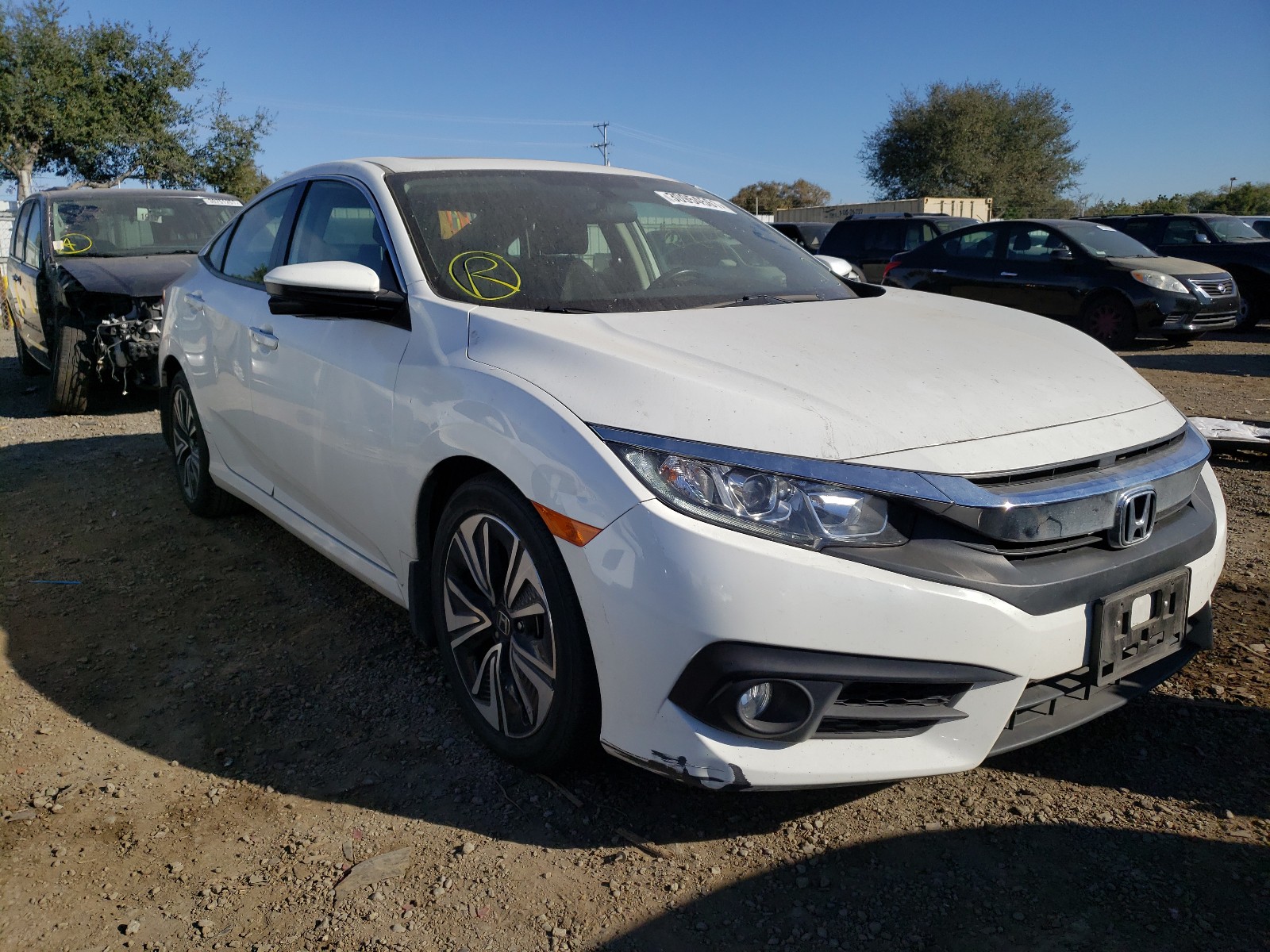 HONDA CIVIC EX 2018 jhmfc1f30jx003996