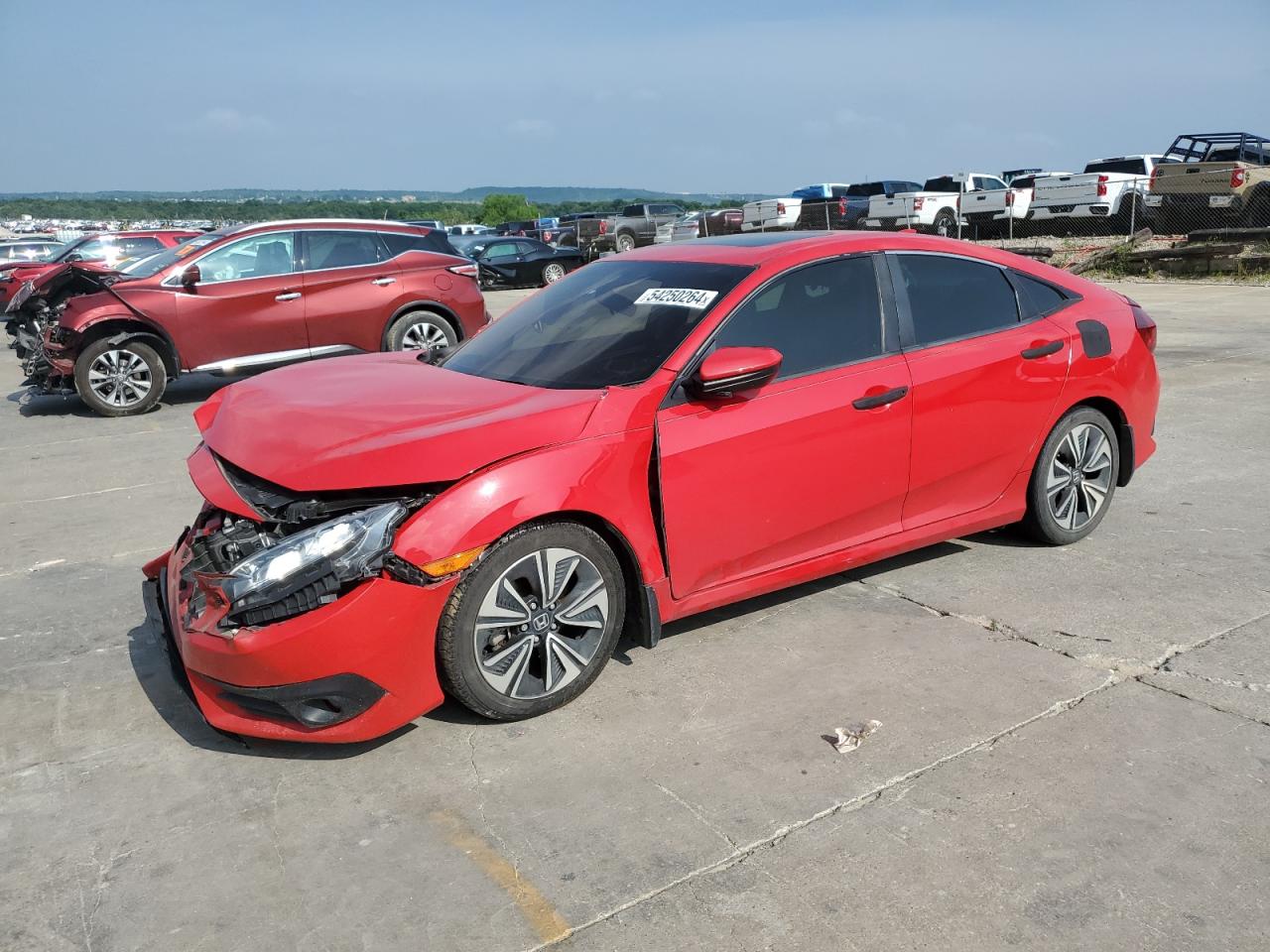 HONDA CIVIC 2018 jhmfc1f32jx001165