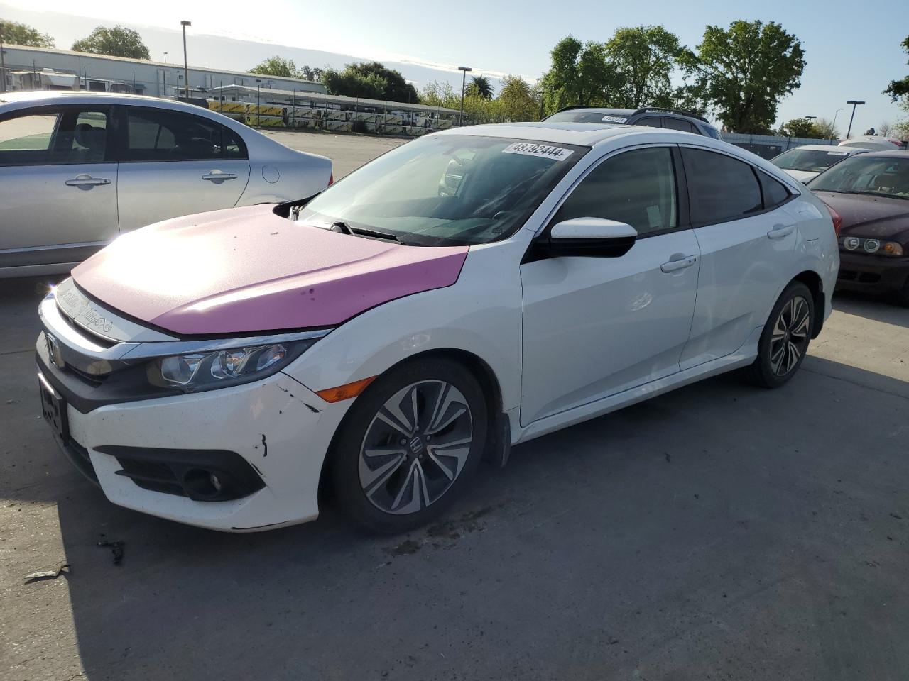 HONDA CIVIC 2018 jhmfc1f34jx008182