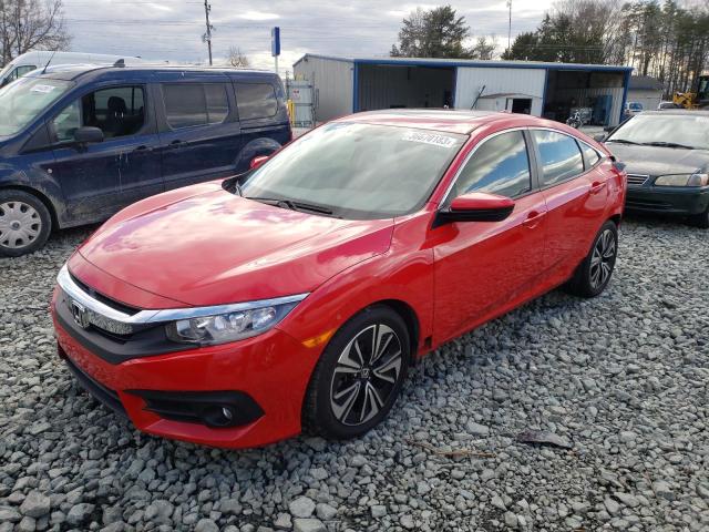 HONDA CIVIC EX 2018 jhmfc1f34jx040145