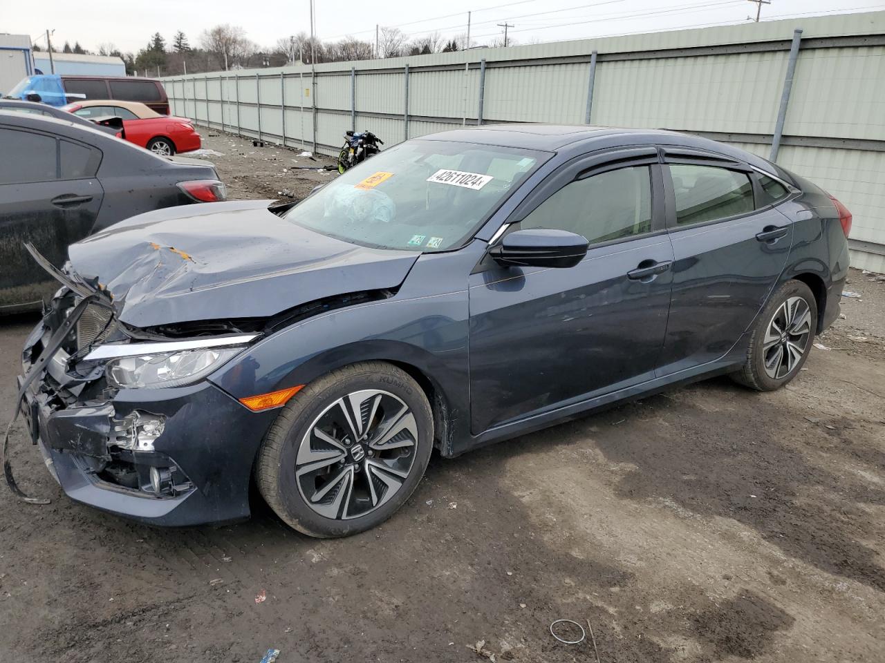 HONDA CIVIC 2018 jhmfc1f34jx043417