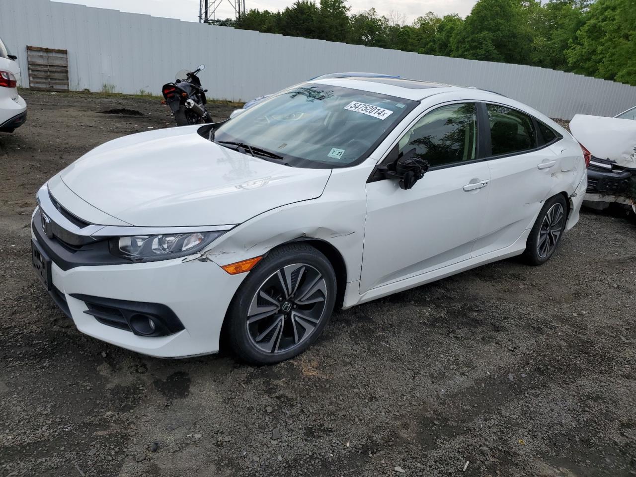 HONDA CIVIC 2018 jhmfc1f35jx001290