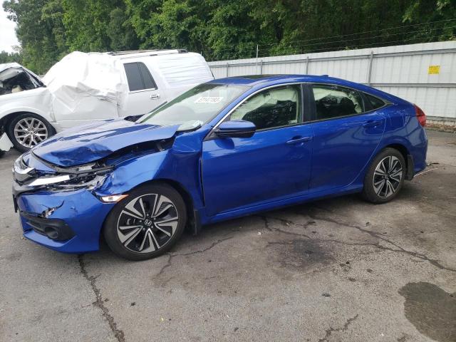 HONDA CIVIC EX 2018 jhmfc1f36jx024884